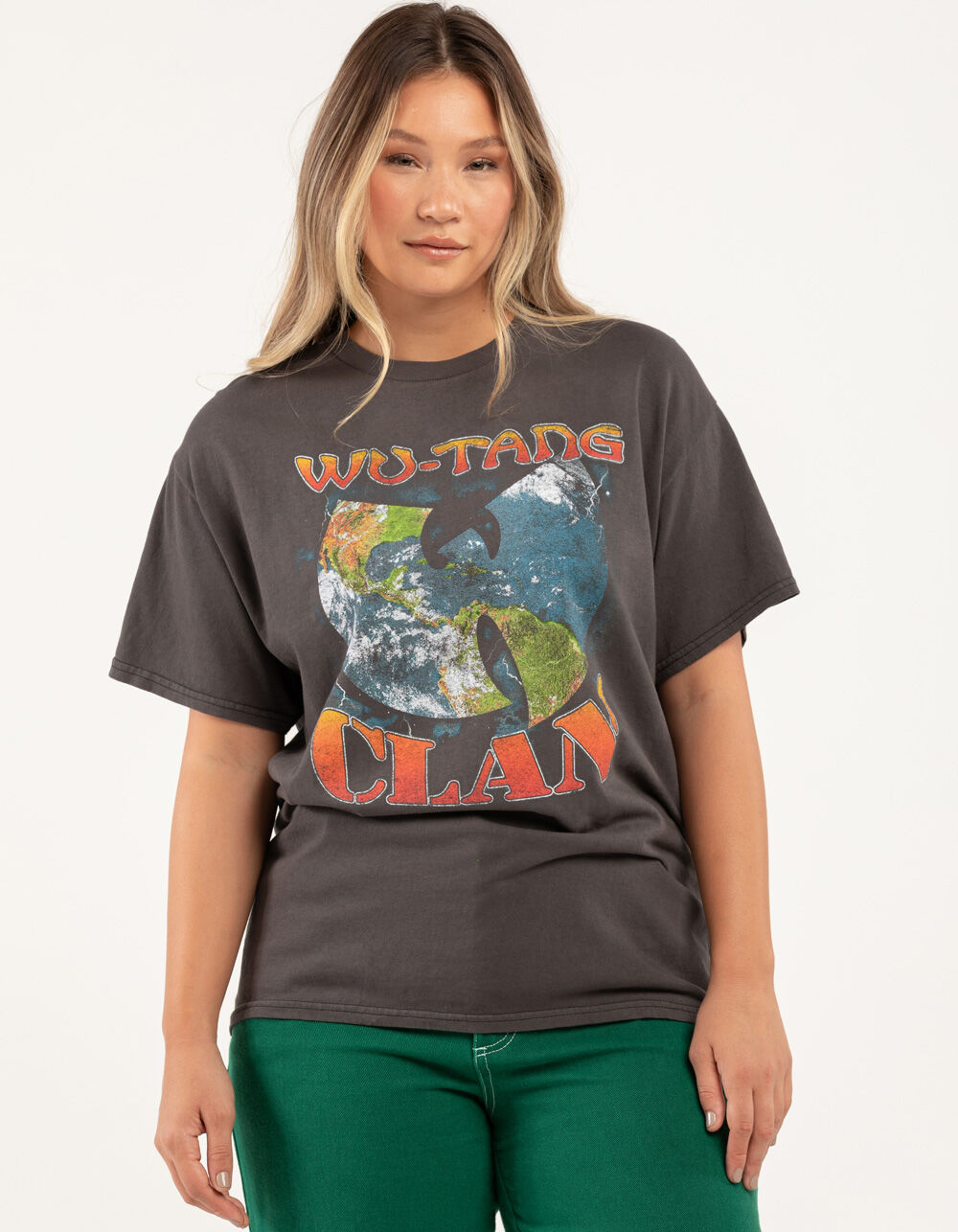 WU-TANG CLAN Womens Oversized Tee - BLACK | Tillys