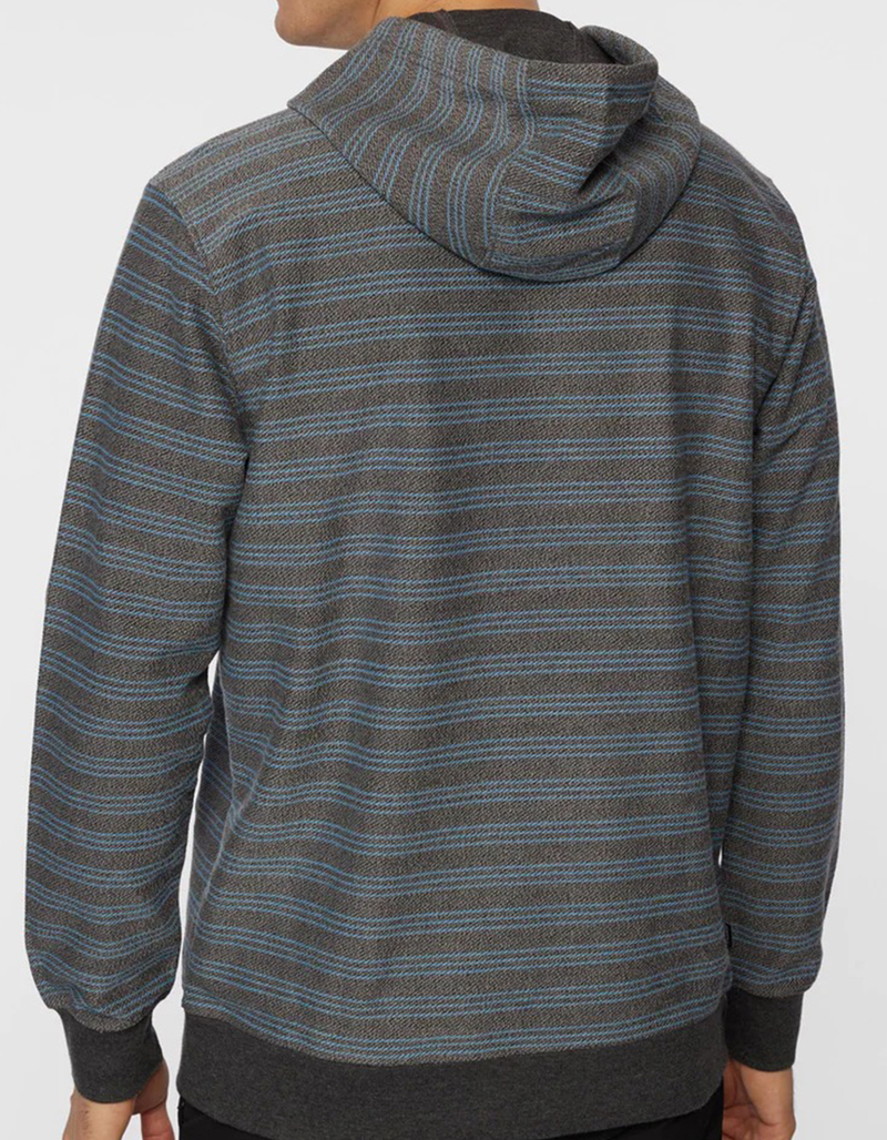 O'NEILL Bavarro Mens Striped Pullover Fleece Hoodie image number 3