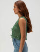 ROXY Beach Bound Womens Crop Sweater Vest image number 3