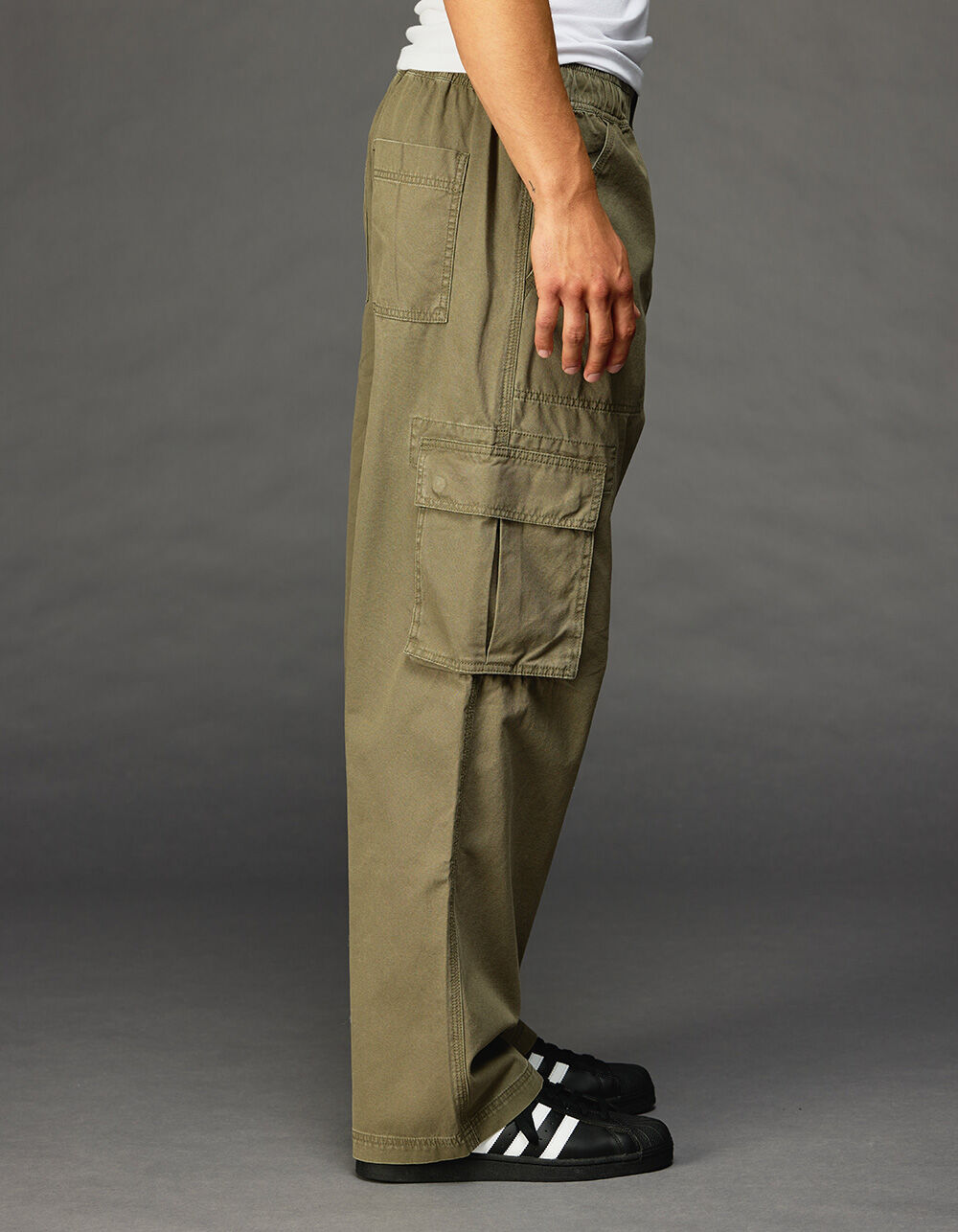 TNRCN PISTE PANTS OLIVE Ｌサイズ　RUFFLOG Men's Trail Ridge Trek Pants | Recycled Hiking Pant | Tellus