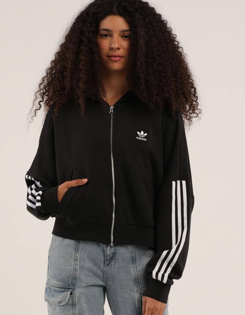 ADIDAS Adicolor Womens Full Zip Up Hoodie image number 0