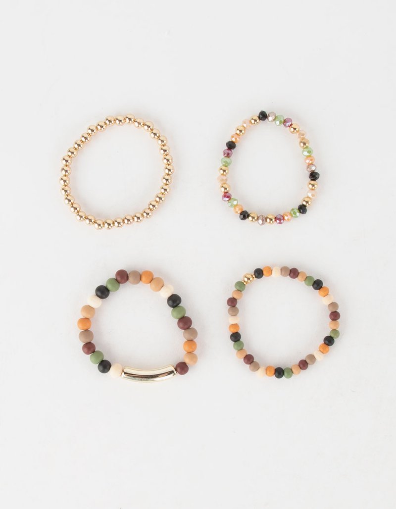 FULL TILT Wood Glass Metal Bracelet image number 1