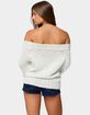 EDIKTED Noemi Off Shoulder Sweater image number 3