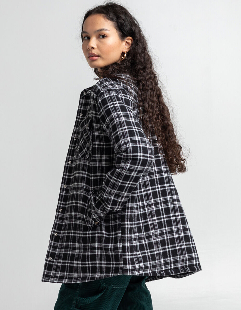 DICKIES Flannel Oversized Womens Jacket image number 1