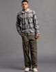 RSQ Mens Plaid Hooded Flannel image number 5