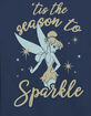 DISNEY Season To Sparkle Tinkerbell Unisex Crewneck Holiday Sweatshirt image number 2