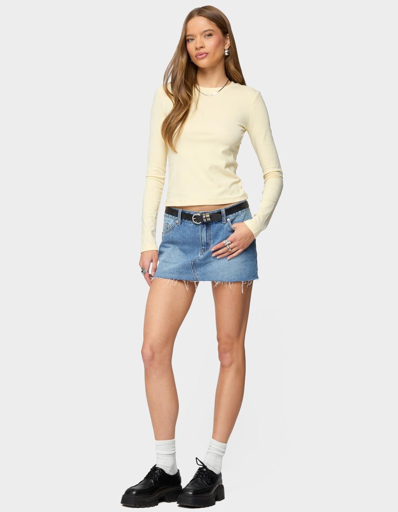 EDIKTED Kiyan Long Sleeve Tee image number 4