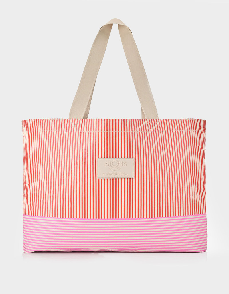 ALOHA COLLECTION Cabana Holo Holo Tote Bag image number 0