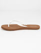 VOLCOM Forever And Ever Womens White Sandals image number 4