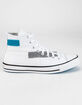 CONVERSE Hacked Fashion Chuck Taylor All Star White Combo High Top Shoes image number 2