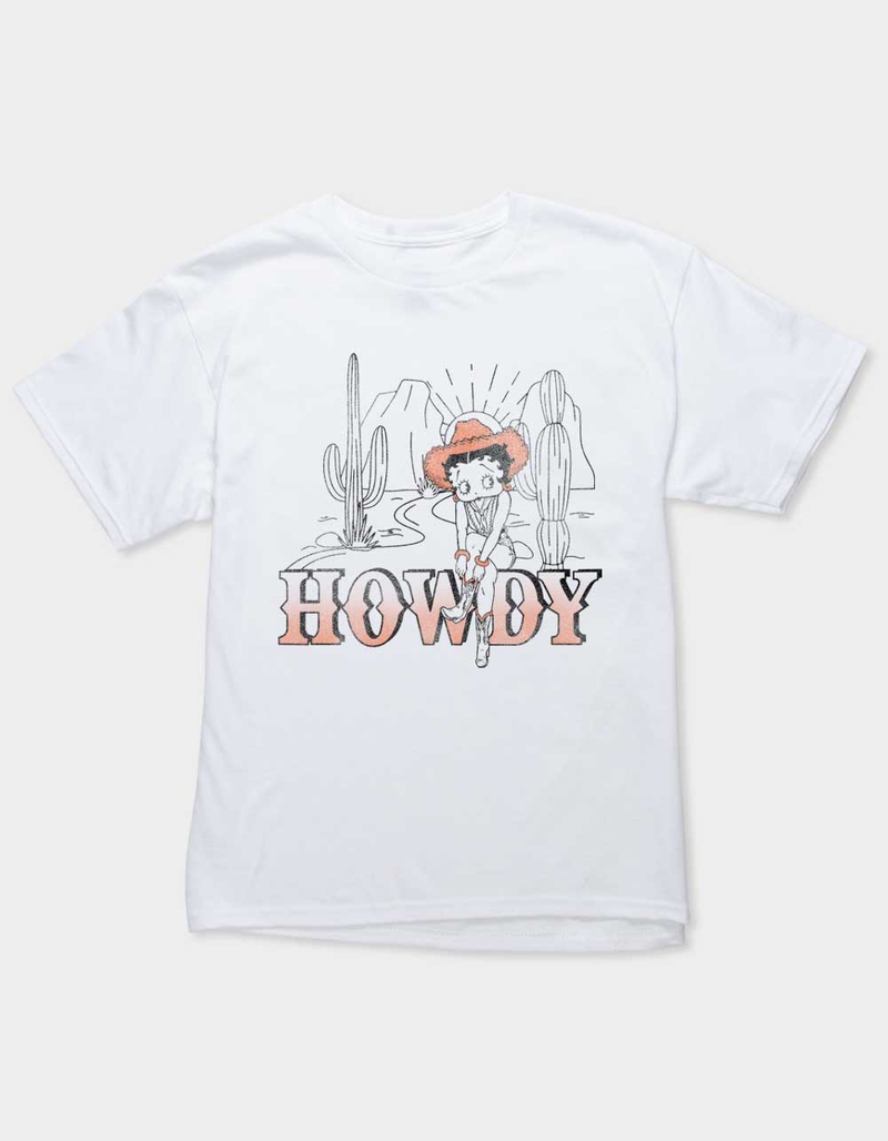 BETTY BOOP Howdy Desert Unisex Kids Tee image number 0