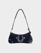TRUE RELIGION Horseshoe Denim Shoulder Bag image number 1