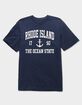 RHODE ISLAND Ocean State Unisex Tee image number 1