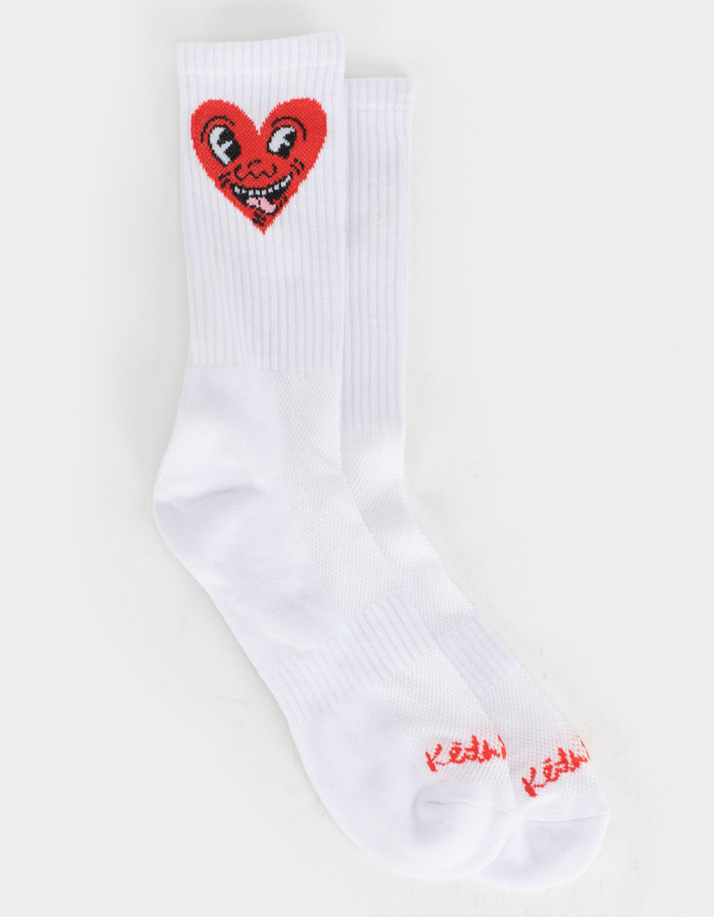 KEITH HARING Mens Crew Socks image number 0