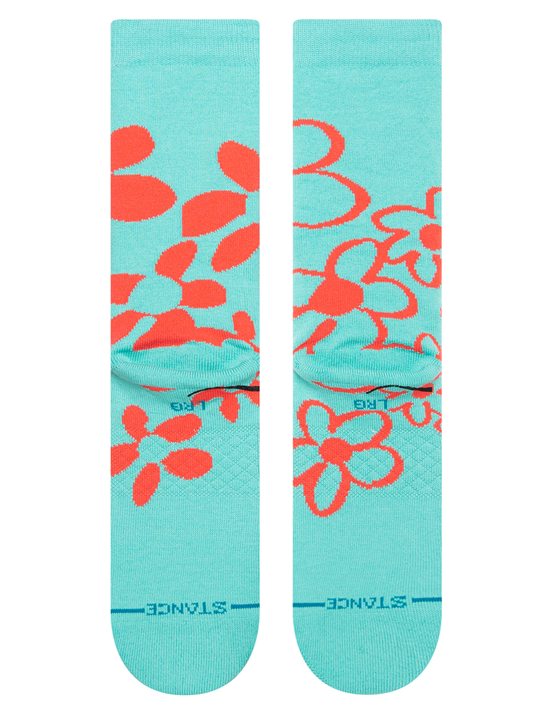 STANCE x Disney Surf Check Mickey By Russ Mens Crew Socks image number 2