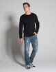 RSQ London Mens Skinny Stretch Ripped Jeans image number 5