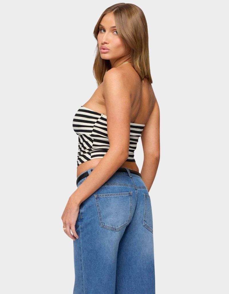 EDIKTED Betsana Striped Tube Top image number 2