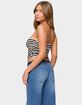 EDIKTED Betsana Striped Tube Top image number 3