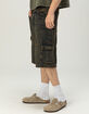 RSQ Mens Baggy Cargo Jorts image number 2