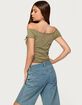EDIKTED 76 Off Shoulder Top image number 2