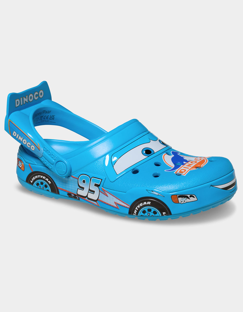 CROCS Disney Pixar Cars Lightning McQueen Dinoco Crocband&trade; Clogs image number 3