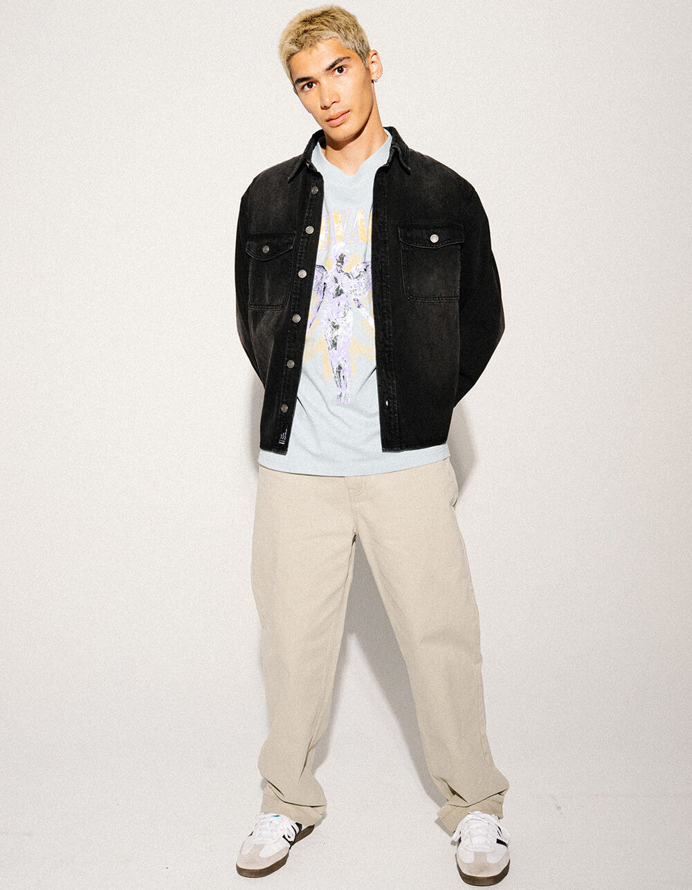 RSQ Mens Straight 5 Pocket Pants - DRK STONE | Tillys