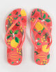 HAVAIANAS Slim Summer Bliss Womens Flip Flops image number 1