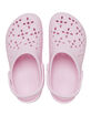 CROCS Floral Cut-Out Girls Classic Clogs image number 4