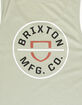 BRIXTON Mens Crest Tank Top image number 3