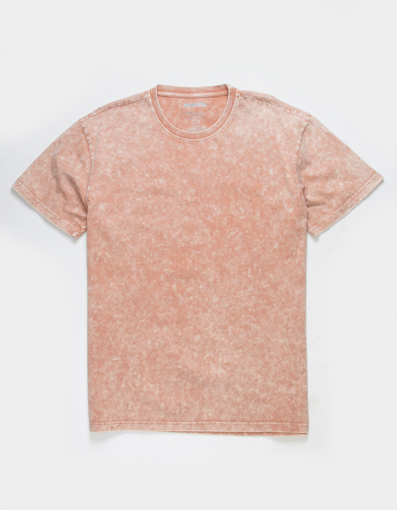 RSQ Mens Acid Wash Oversized Tee image number 4