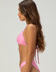 MALIBU SKYYE Island Oasis Reversible Triangle Bikini Top image number 4