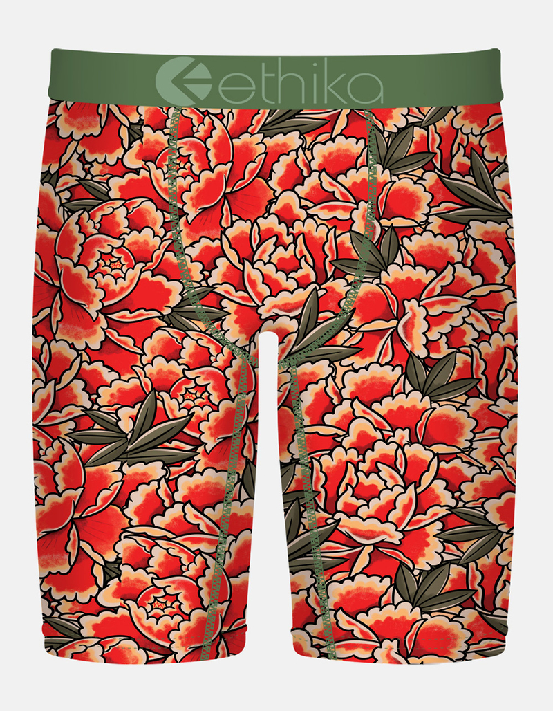 ETHIKA Shogun Peony Staple Boys Boxer Briefs image number 0