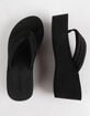 WILD DIVA Heat Womens Wedge Sandals image number 5