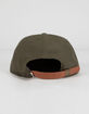 THE NORTH FACE Berkeley Corded Mens Green Strapback Hat image number 2
