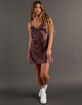RSQ Womens Satin Slip Dress image number 2