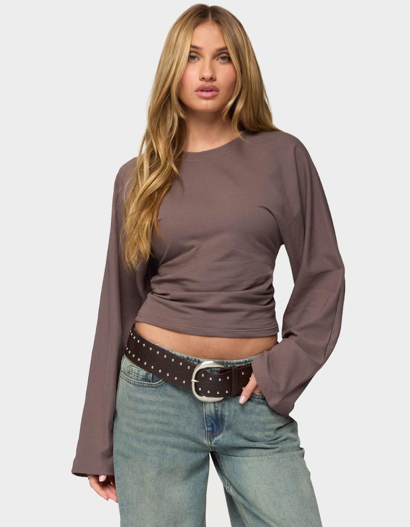 EDIKTED Charlisa Cinched Waist Top image number 0