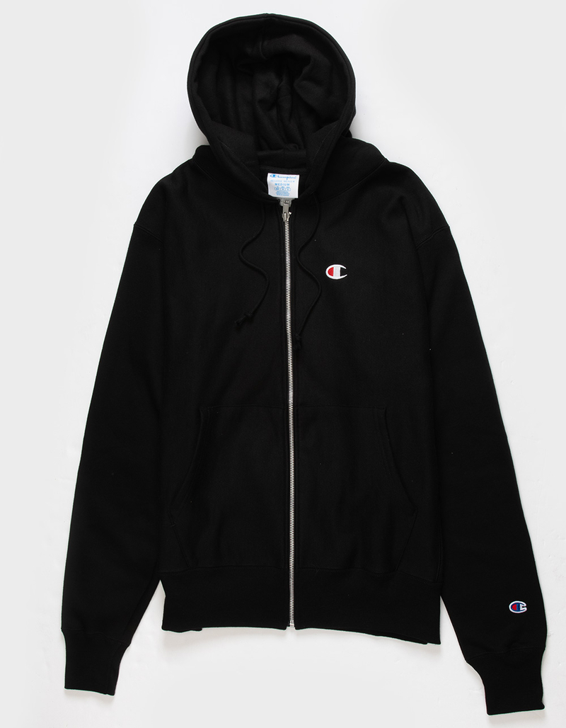 CHAMPION Reverse Weave Mens Full Zip Hoodie image number 0