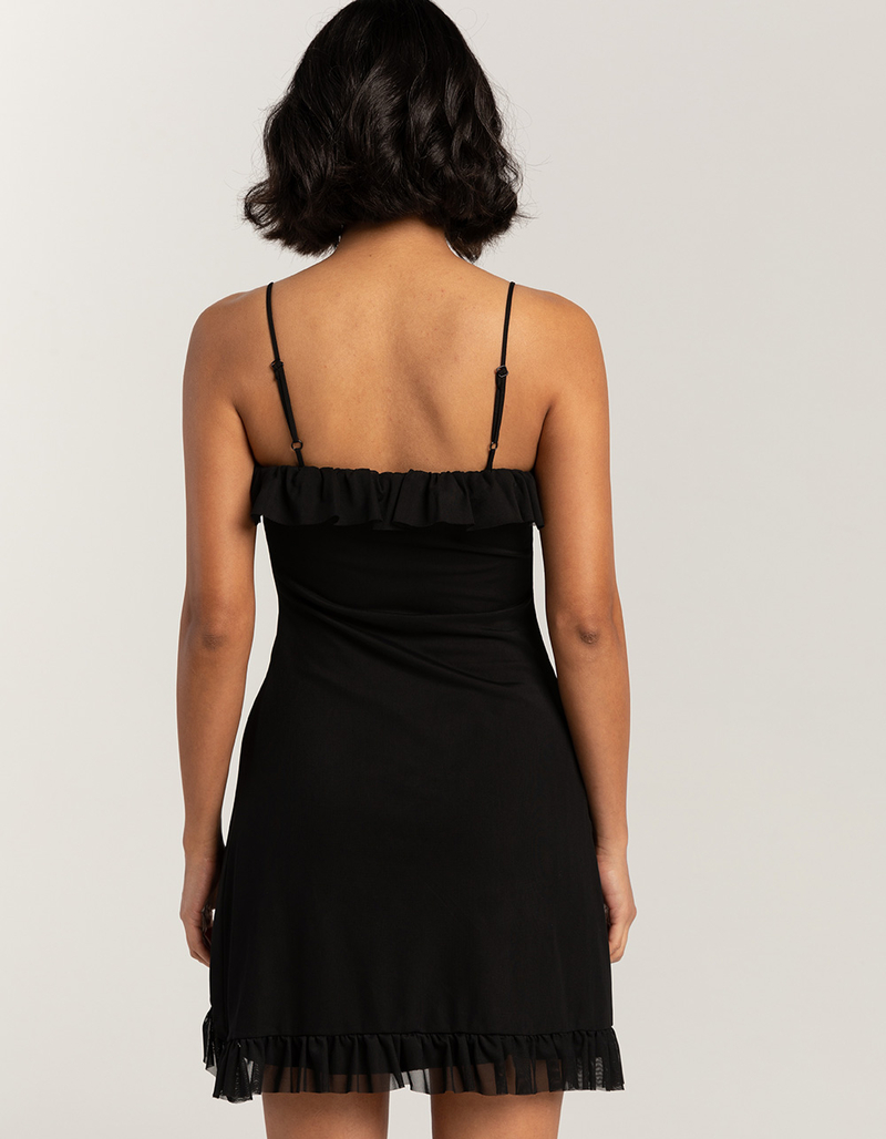 RSQ Womens Ruffle Slip Dress image number 2