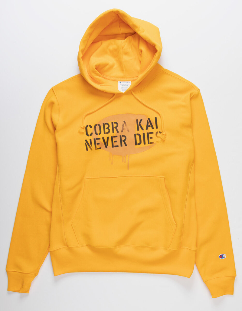CHAMPION x Cobra Kai Reverse Weave No Mercy Mens Hoodie image number 0