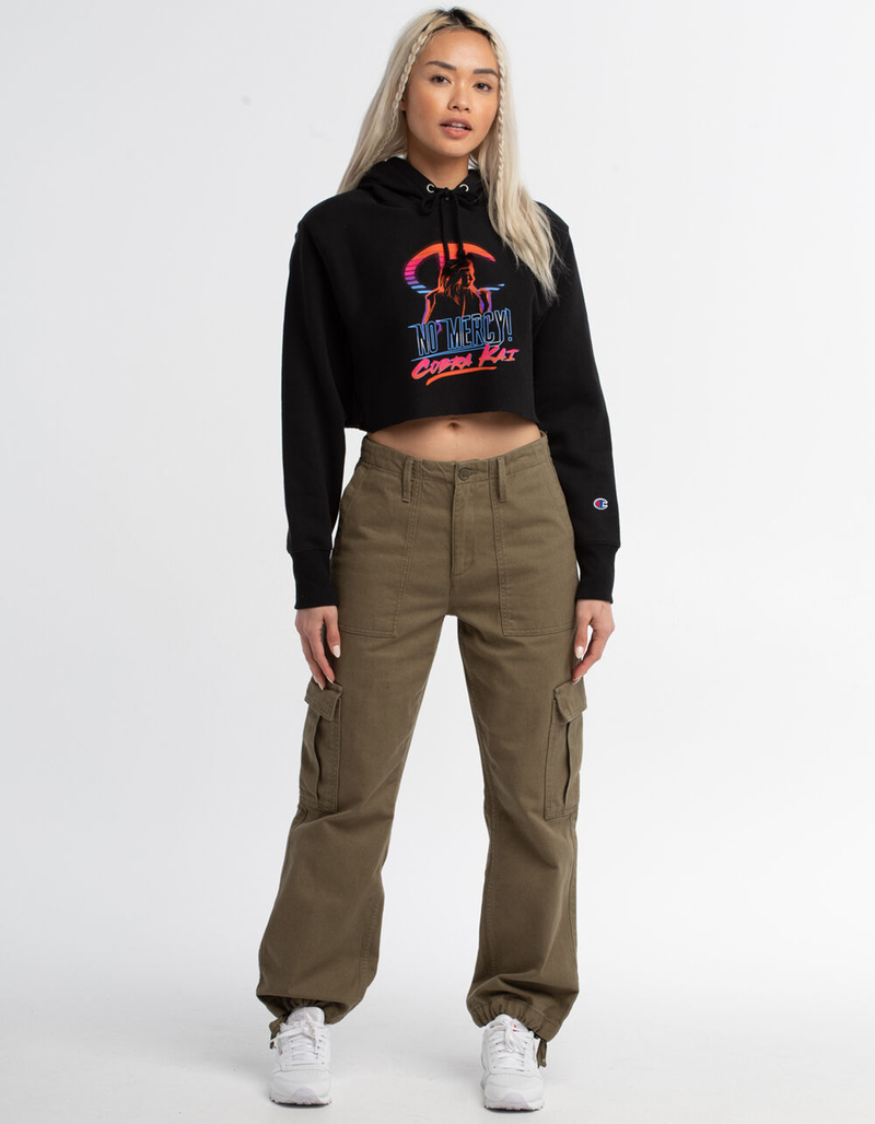 CHAMPION x Cobra Kai Womens Crop Hoodie image number 3