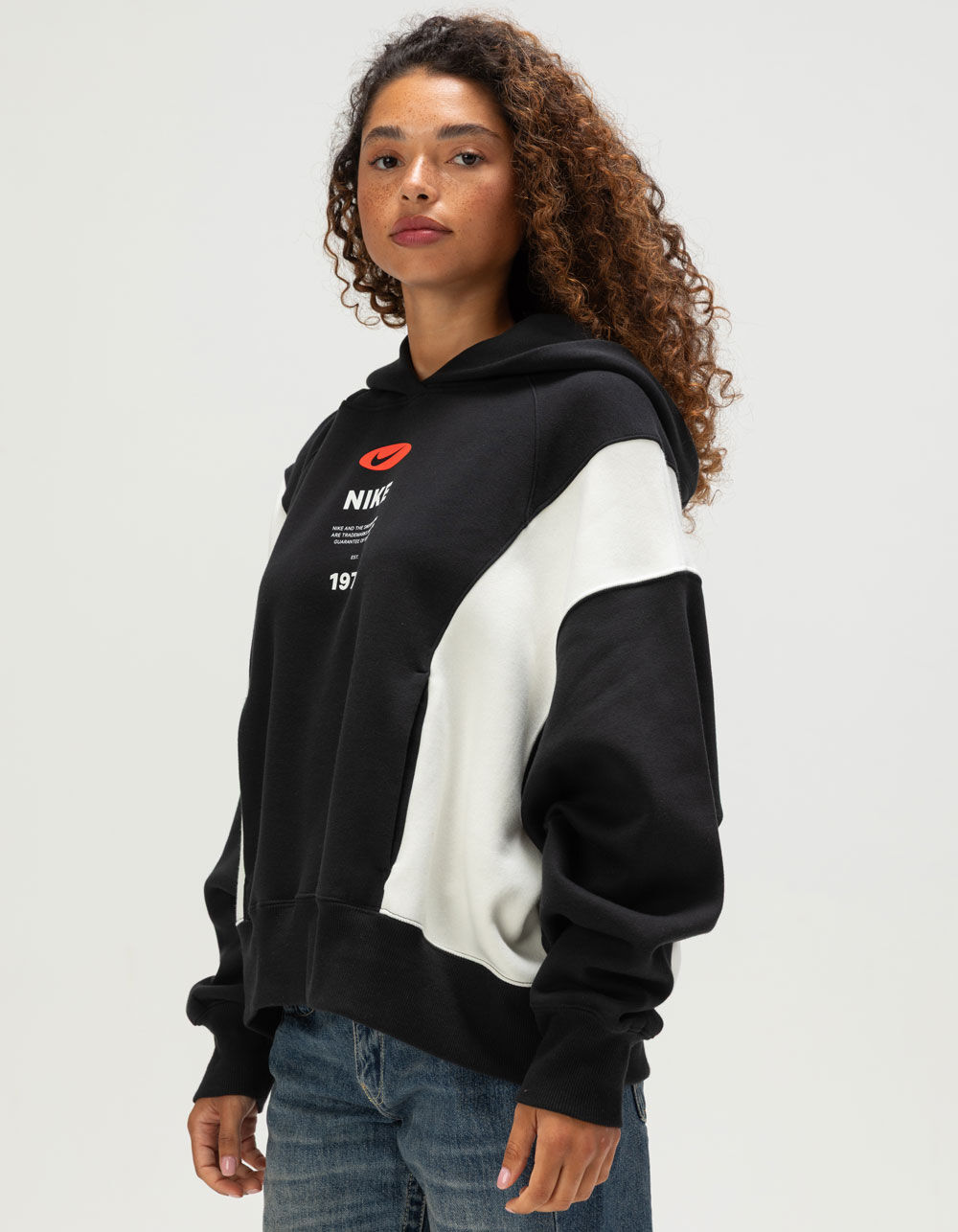 NIKE Remix OOS Womens Hoodie - BLACK COMBO | Tillys