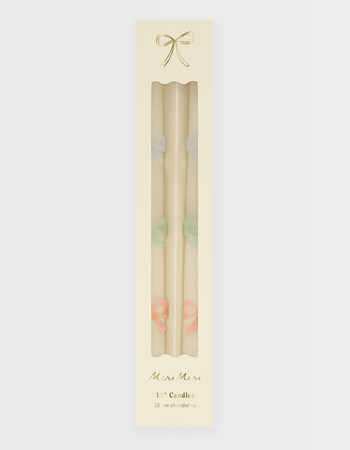 MERI MERI Bow Taper Candles Primary Image
