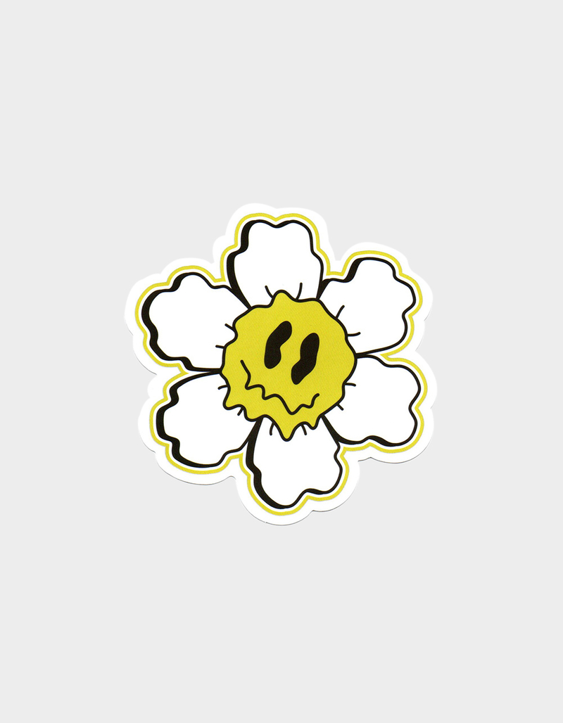 Curved Smiley Sticker image number 0