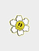Curved Smiley Sticker image number 1