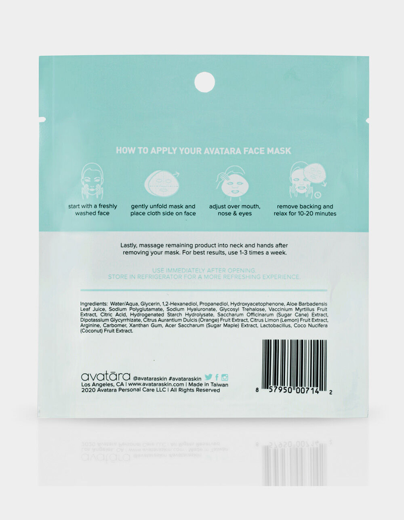 AVATARA U Go Coco Face Mask image number 1