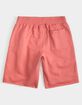 CHAMPION Cutoff Mens Dark Pink Sweat Shorts image number 2