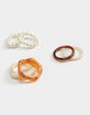 FULL TILT 6 Pack Pearl & Acrylic Ring Set image number 1