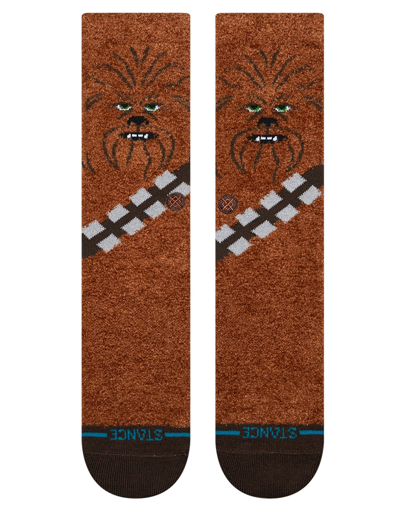 STANCE x Star Wars Chewie Poly Fuzzy Crew Socks image number 1