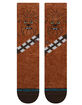 STANCE x Star Wars Chewie Poly Fuzzy Crew Socks image number 2