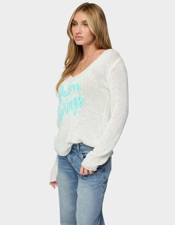 EDIKTED Palm Springs Light Knit Sweater Alternative Image